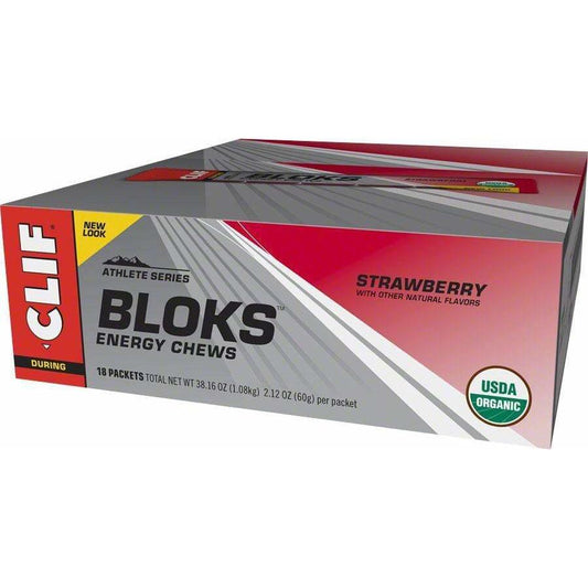 Clif Bar Clif Shot Bloks: Strawberry Box of 18