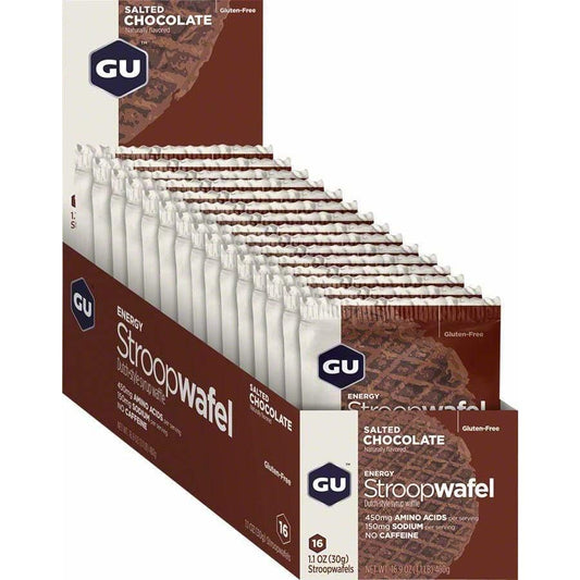 GU Stroopwafel: Salted Chocolate, Box of 16