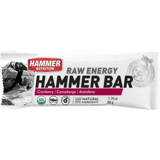 Hammer Nutrition Hammer Bar: Cranberry Box of 12