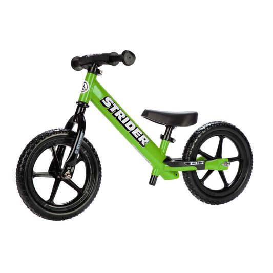 Strider 12 Sport Balance Bike - Green - Bikes - Bicycle Warehouse